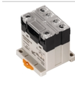 Rele de Control marca Weidmüller Serie PWR; Amperaje 25A, Bobina 24VDC Contactos NO 2        
