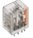 Rele de Control marca Weidmüller Serie  DRM; 10A, Bobina  110VAC Contactos CO 2        