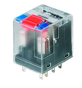 Rele de Control  marca Weidmüller Serie RCM; 12A, Bobina 24VDC Contactos CO 2        