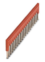 3030226 Puente enchufable, FBS 20-5, paso: 5,2 mm, número de polos: 20, color: rojo