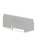 Tapa Separadora marca PHOENIX CONTACT Serie ATP-ST-TWIN; Medidas LxWxH 75.2x39x2mm Color  Gris        
