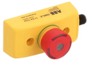 Paro de Emergencia marca ABB Serie 2TLA; Bobina 24VDC Iluminado Contactos 1NC     