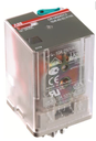 Rele marca ABB Serie CR-U; Bobina 24VDC Contactos CO 3     