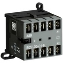 Contactor magnético BC7-30-01-F-01 Mini contactor 24VDC - 3 NO - 0 NC - Conexiones de clavija plana