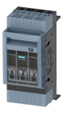 Portafusible montaje en barra 8US 60mm marca Siemens Serie SENTRON; 160A Polos 3