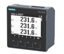SENTRON PAC3220, LCD 96 x 96 mm Power Monitoring Device, aparato para montaje en panel para medir magnitudes eléctricas, protocolo: Modbus TCP, con pantalla gráfica, Ue nominal: 690/400 V, 45-65 Hz, Ie nominal: X/1A o bien X/5A AC energía auxiliar: 100 ... 250 V +-10 % AC/DC, conexión por tornillo