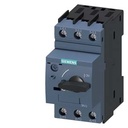 Guardamotor marca Siemens serie 3RV2; tamaño S00 para la protección del motor, CLASE 10 Liberación A 0.35 - 0.5A Terminal de tornillo de liberación N 6,5 A Capacidad de conmutación estándar