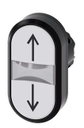 Pulsador doble marca Siemens Serie SIRIUS ACT; Blanco/Negro No Iluminado Diametro 22mm 
