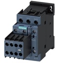 Contactor Siemens 3RT2 de 3 Polos, 2 NA / 2 NC, 38 A, bobina 220V 220V, 18.5 kW