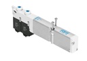Válvula solenoide neumática Festo - 2 x 3/2 vías, monoestable, eléctrica abierta Serie G VMPA1-M1H-NS-PI 24 V