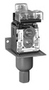 Interruptor de control de presión electromecánica marca Allen Bradley rango de funcionamiento ajustable 4 - 150PSI, diferencial ajustable 2.5PSI, presion de linea maxima de 300PSI