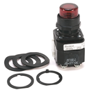 800H-QRB24R Pulsador Momentáneo Rojo 30mm 800H PB 24V AC/DC 1 N.O. - 1 N.C.