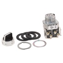 Selector marca ALLEN BRADLEY Serie 800T; Color Franja Blanca/Negro Posiciones 2, No Iluminado, Sostenido Diametro  30mm Contactos 1NO Contacto 1NC      