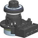 Potenciometro marca ALLEN BRADLEY Serie 800F; Resistencia 1K