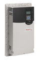 Variador de CA 753, enfriado por aire, tipo brida, 480 V CA, 3 fases, 65 A, 50 Hp, ND, 40 Hp, HD, entrada de CA con enganche, consulte más información, marco 4, filtrado, puente CM instalado, transistor DB, en blanco (sin HIM),