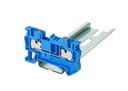 Bornera 4mm² marca DINKLE Serie DP; Amperaje 30A Calibre 24-10AWG Nivel 1 Conexion  Push-in          