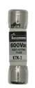 Fusible marca Eaton - Bussmann Serie KTK; Amperaje 3A Diametro 10X38mm Accion Rapida Clase aR          