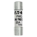 Fusible marca EATON Serie FWC; Amperaje 25A Dimensiones 11x38mm Accion Rapida Clase aR          