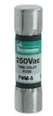 Fusible marca Eaton - Bussmann Serie FNM; Amperaje 5A Diametro 10X38mm Accion Con Retardo            