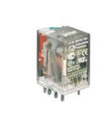Rele de Control marca RELPOL Serie R4N; 6A, Bobina 230VAC, salida 250VAC/24VDC Contacto CO 4              