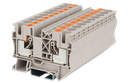 Bornera 10mm² marca DINKLE Serie DP; Amperaje 60A, calibre 20-6AWG, Nivel 1, Conexion Push-in          