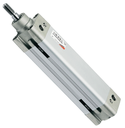 Cilindro Neumatico Magnetico marca CAMOZZI Serie 61; Diametro Orificio 32mm Rango Presion 10bar/145psi Carrera 60mm Accion Doble efecto Amortiguacion Ambos lados        