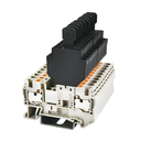 Bornera 4mm² Portafusible marca DINKLE Serie DP; Amperaje 12A calibre 24-10AWG Nivel 1 Conexion  Push-in          