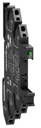 Base de Rele marca Schneider Electric Serie RSL; Bobina 12-24VAC/DC Contactos CO 1
