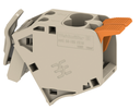 Conector de distribución para bornera AAC 50-185 2X10