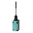 Limit Switch de posicion marca Siemens Serie 3SE5; actuador Varilla Flexible Longitud 142.5mm Embolo/plastico 50mm Conexion 1x(M20x1.5) Contacto 1NO Contactos 1NC