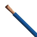 Cable Flexible (H05Z1-K) marca MIGUELEZ Serie 204; Monofilar 1x 18AWG / 1mm Color AZUL Rollo x 200m
