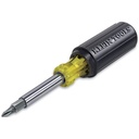 Set Destornillador Multipunta 11 en 1 con puntas Phillips, ranuradas, cuadradas y TORX  marca KLEIN TOOLS Serie 325; Medidas 3/8'', 5/16'' y 1/4''                 