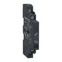 Contacto Auxiliar marca Schneider Electric Serie GVA; Contactos 1NO Contactos 1NC lateral.