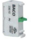 Bloque de Contactos marca BACO Controls Serie 33; Contactos 1NC Unidades x5              