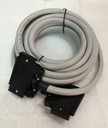 Cable para usar con Bloques Terminales marca MITSUBISHI Serie AC; Longitud cable 5M                
