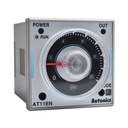 TEMPORIZADOR ANALOGO marca AUTONICS Rango 0.05 s - 100Horas, Start - Reset - Inhibit, 6 modos de salidas programable, Salida  2 Reles SPDT, 11 pines, Alimentacion   100-240VAC (50/60Hz) / 24-240VDC. 48X48mm