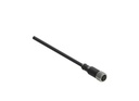 Conector con cable marca Pizzato Serie VF; Conector M12-Hembra Polos 5 Longitud cable 5M            