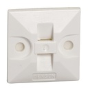 Cuadro Adhesivo marca DEXSON; Color Blanco 25x25mm Unidades x100 