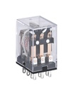 Relé enchufable 5A 2NA/NC 24Vca