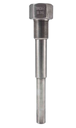 Termopozo roscado bimetálico Conexión del termómetro: conexión hembra NPT de 1/2” Conexiónde proceso: conexión NPT de 5/8” diámetro interior de 6,5 mm Acero inoxidable largo 6 pulgadas