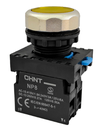 Luz Piloto LED Marca Chint Serie NP8; Color Amarillo Diametro 22mm Bobina 110-220VAC