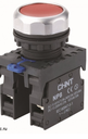 Luz Piloto LED Marca Chint Serie NP8; Color Rojo Diametro 22mm Bobina 110-220VAC