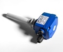 Sensor de nivel Capacitivo Capanivo® CN 4000 de UWT,CE/UKCA/TR-CU, estándar-40°C..+120°C (-40°F..248°F), Relé DPDT 21..230 V AC, 21..45 V DC, Rosca G 1 ", DIN 228, Plástico PPS, 155 mm (6,10"), azul estándar RAL 5010